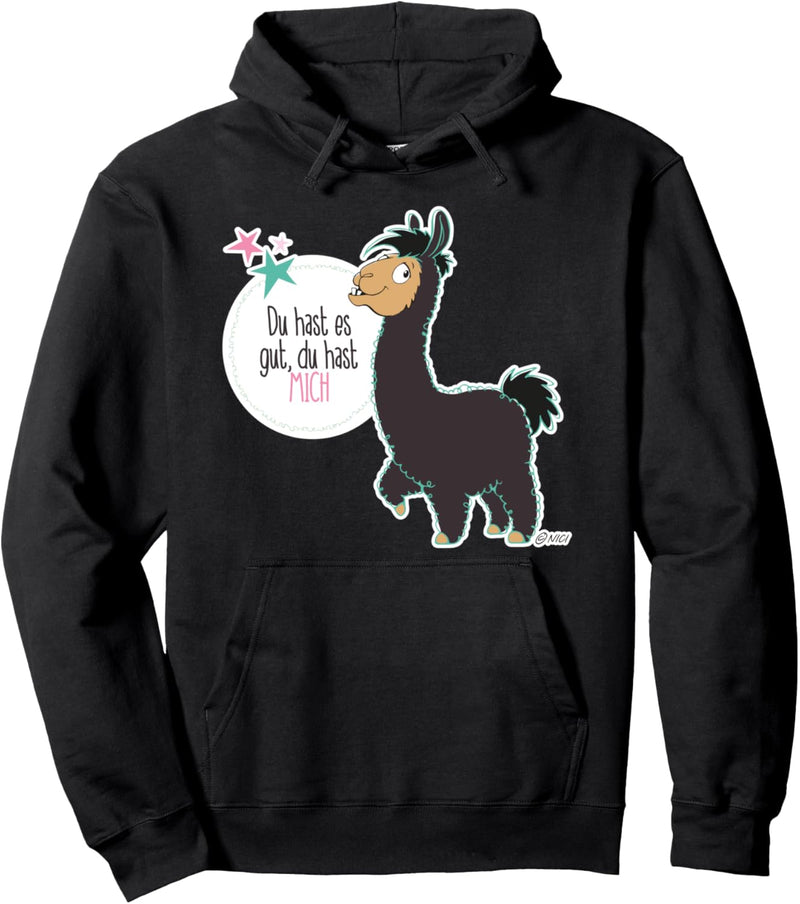 "Du hast es gut, du hast Mich" designed by NICI Pullover Hoodie