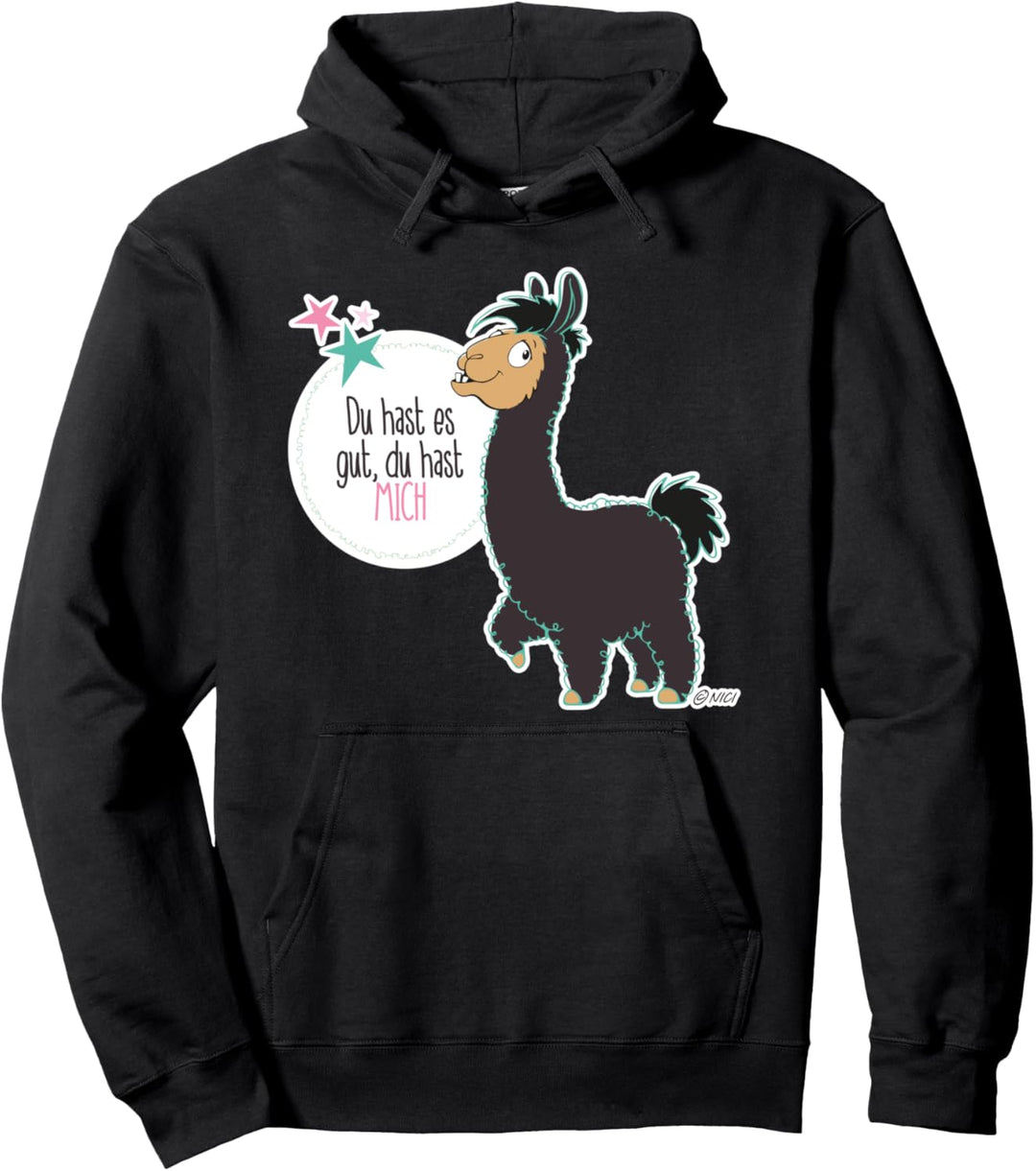 "Du hast es gut, du hast Mich" designed by NICI Pullover Hoodie