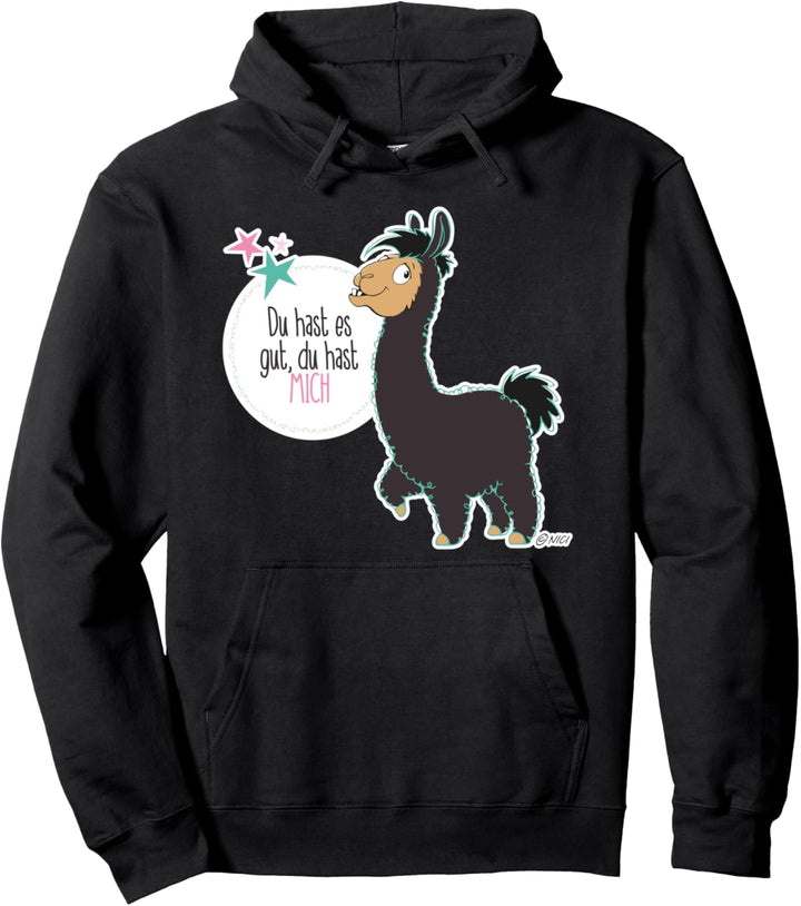 "Du hast es gut, du hast Mich" designed by NICI Pullover Hoodie