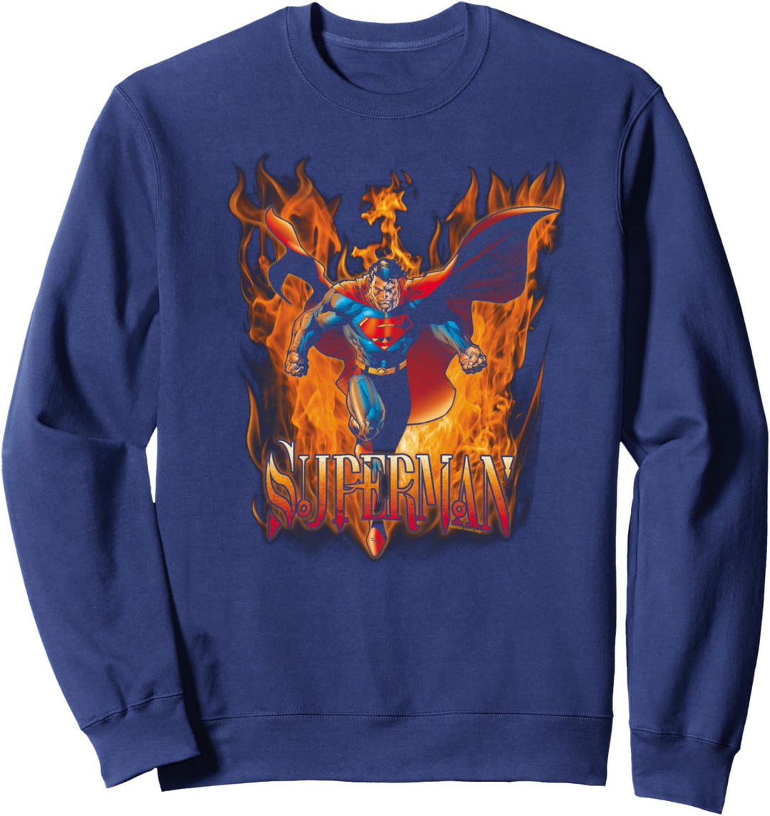 Superman Through the Fire Sweatshirt