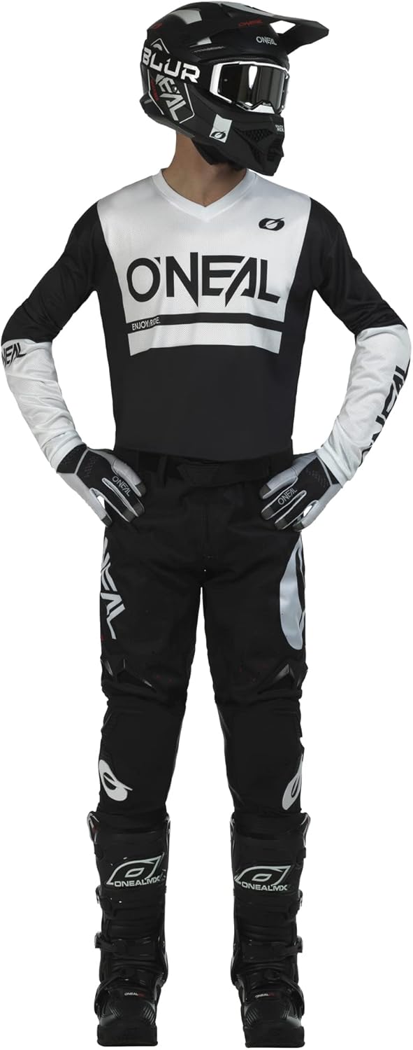 O'NEAL ELEMENT Jersey ATTACK Schwarz/Neongelb S Schwarz, S Schwarz