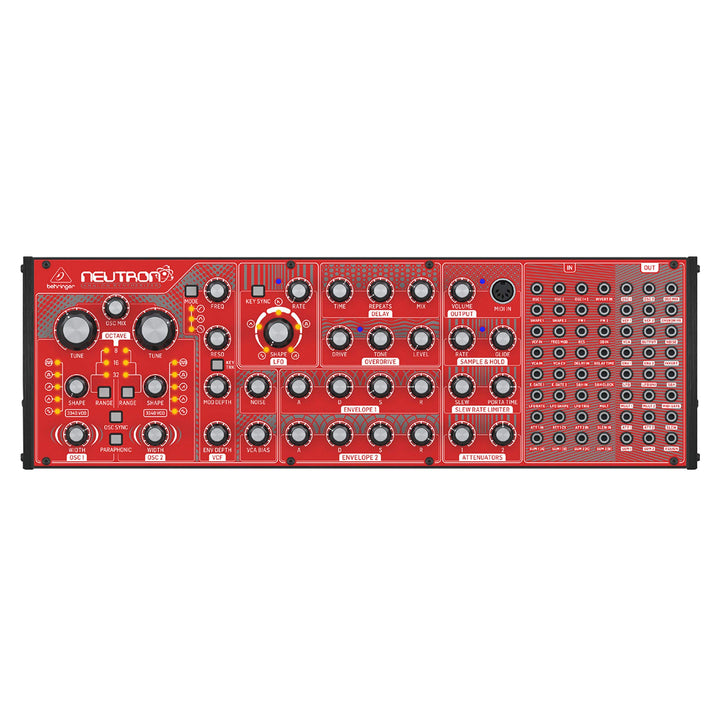 Behringer NEUTRON Paraphonic Analog and Semi-Modular Synthesizer with Dual 3340 VCOs, Multi-Mode VCF