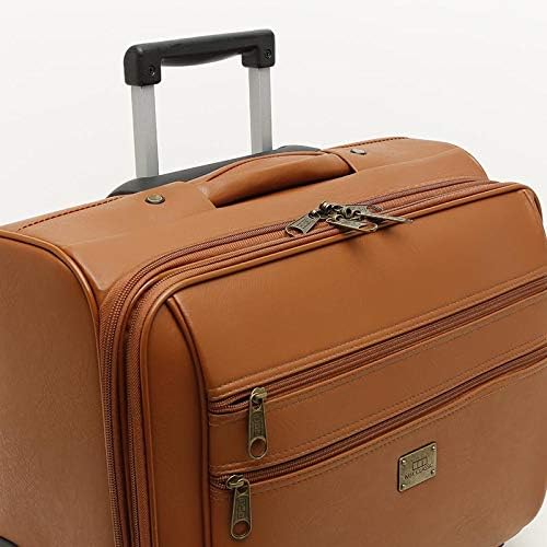 MISAKO Bass Wb TRO Rollkoffer für Geschäftsleute Herren - Bass Kamel 37 X 44 X 21 cm, Bass Kamel