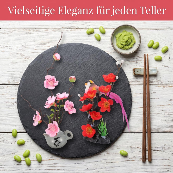 Sushi Ornament Aus Kunststoff Künstliche Blume Stabile Sashimi Teller Dekoration Für Sushi Vielseiti