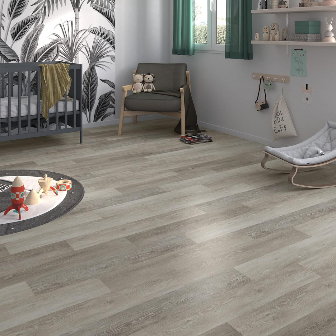 ARTENS - PVC Bodenbelag - Selbstklebende Dielen - FORTE- Helix - Dicke 2 mm - 2,23 m²/16 Dielen - Ho