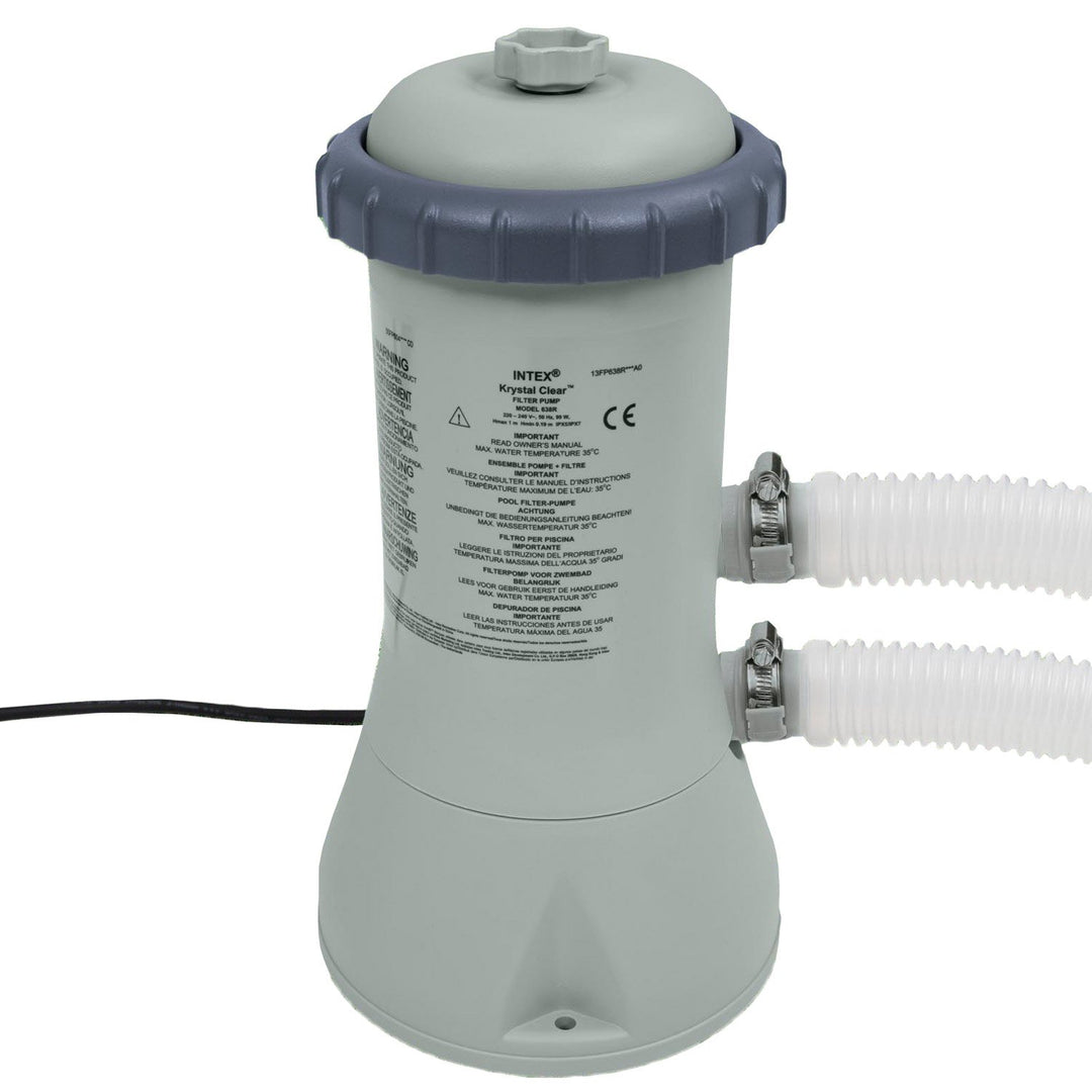 Intex – 58604Fr – Pool-Zubehör – Filterpumpe mit Kartuschenfilter 2 M3/H – 220–230 V