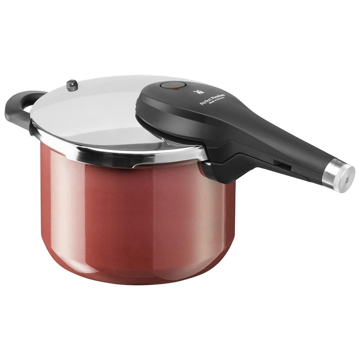 WMF Perfect Premium Fusiontec Schnellkochtopf Induktion, Dampfkochtopf 6,5l, High-Tech Keramik, 2 Ko