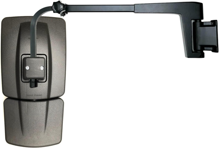 2x 2-Segment Aussenspiegel 435x223 mm und Spiegelhalter OE AL77483 und AL77484 ø17 mm für New Hollan
