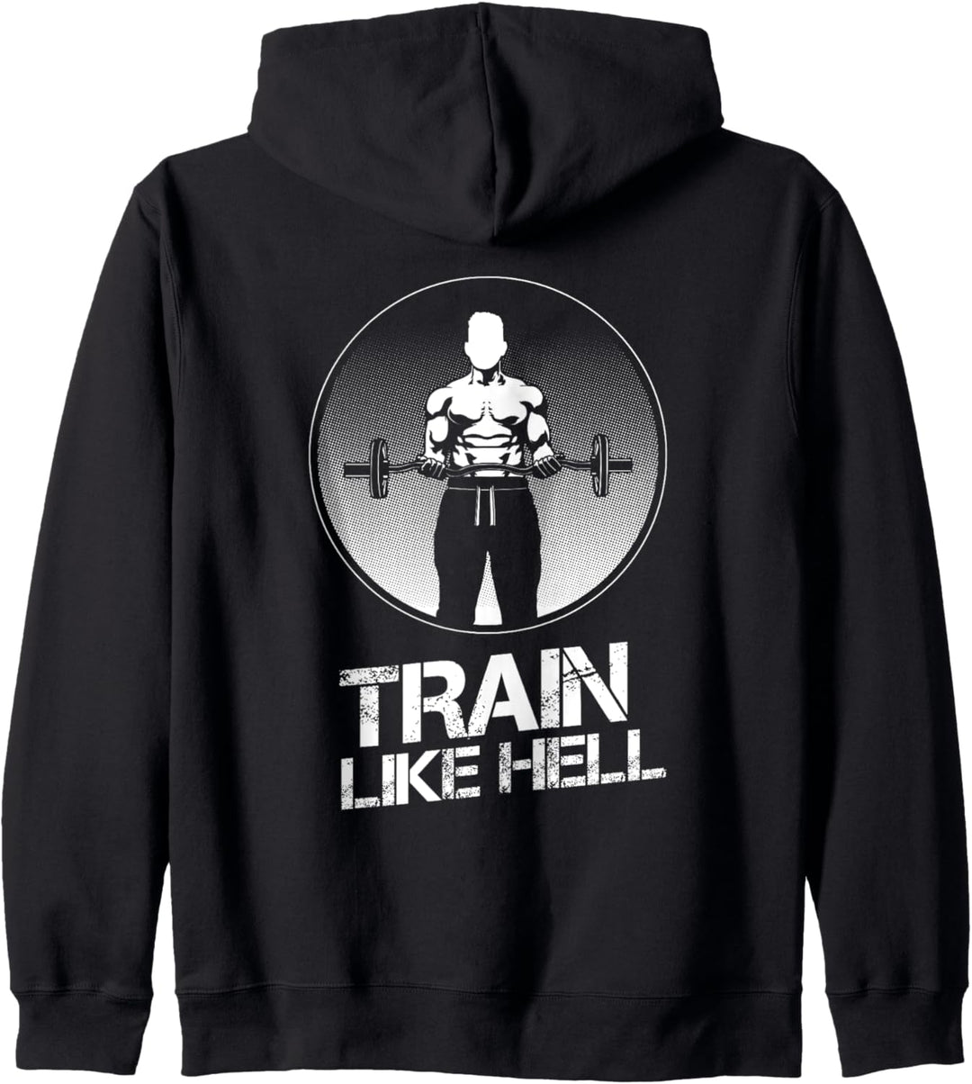Fitness Spruch Motivation Fitnessstudio Kleidung Bodybuilder Kapuzenjacke
