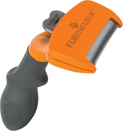 FURminator deShedding-Tool Hund Grösse M Langhaar - Hundebürste für mittelgrosse Hunde zur Entfernun