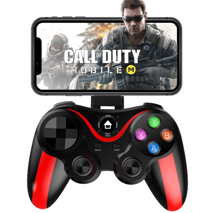 Mobile Game Controller für iOS/Android, Arvin Bluetooth Gamepad mit Halterung für iPhone 14/13/12/11