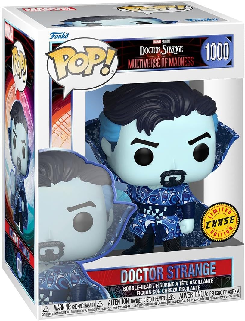 Funko Pop! Marvel: - Dr Strange - Doctor Strange - 1/6 Odds for Rare Chase Variant - Vinyl-Sammelfig