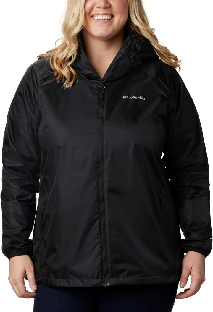 Columbia Regenjacke Damen, Ulica XL Black Sheen 012, XL Black Sheen 012
