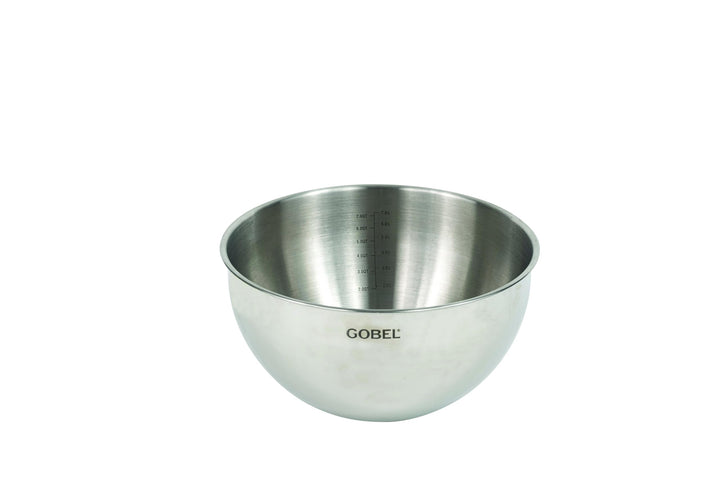 GOBEL - Henkeltopf - runder Boden - Edelstahl - Ø 30 cm.