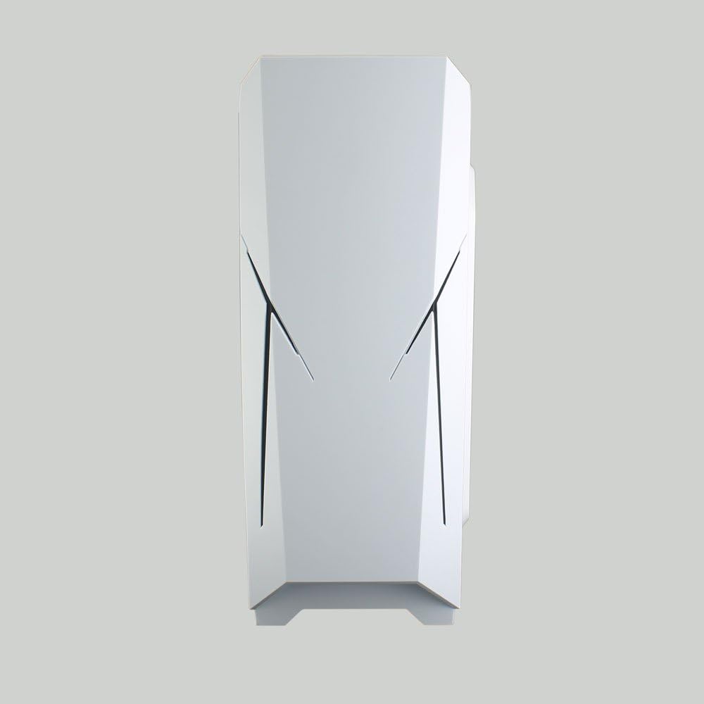 TALIUS Gaming-Gehäuse, ATX-Turm-PC, Tal Style (Tal-XENTINEL WHT) Schwarz, Weiss, Schwarz, Weiss