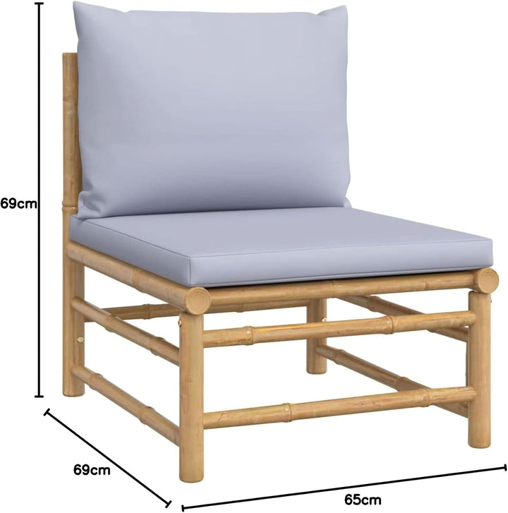 Tidyard 2-TLG. Garten Lounge Sofa, Balkonlounge, Terrassensofa, Garten Sitzgruppe, Lounge Sofa 2er O