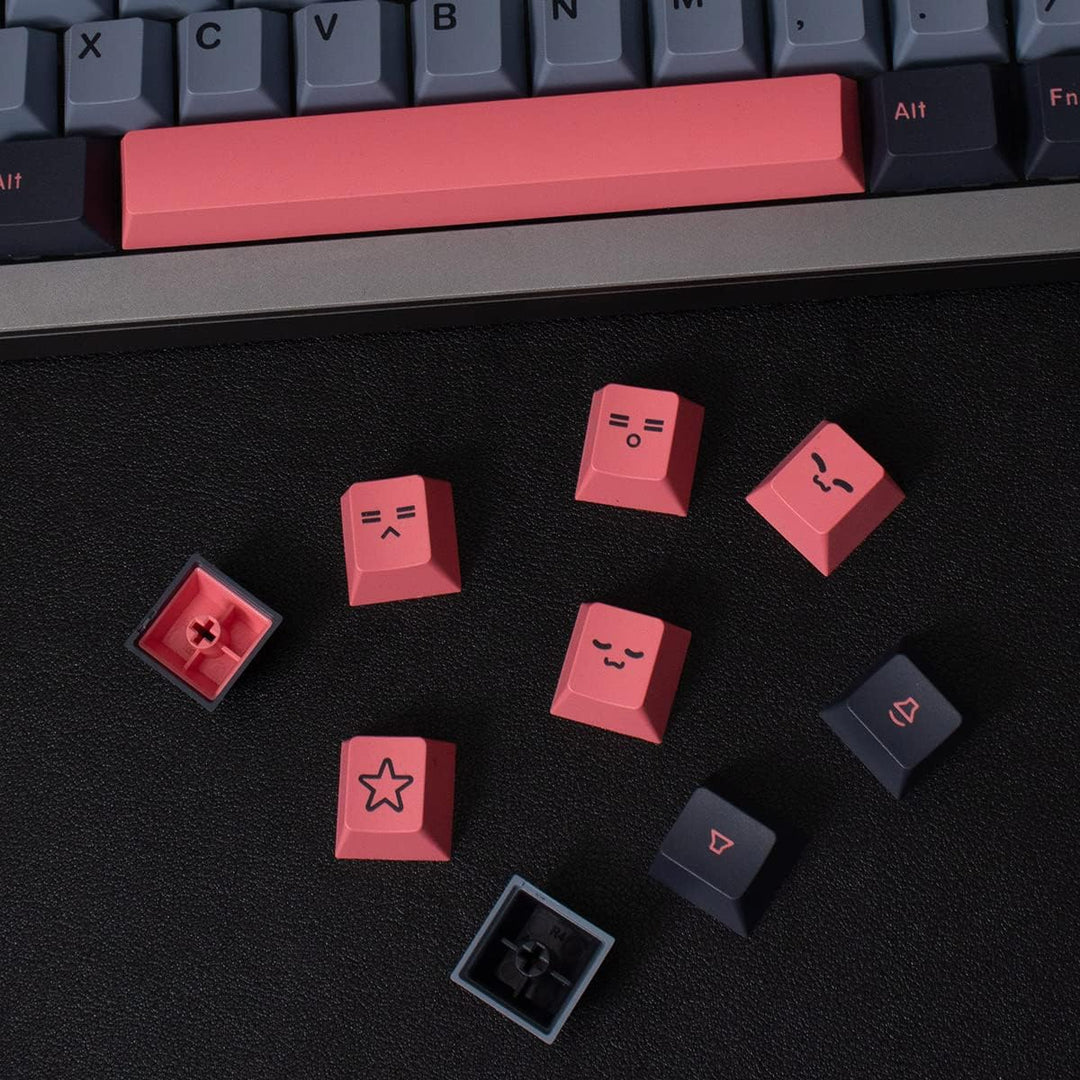 Double Shot Keycaps 173 Tasten Cherry Profil Keycaps Set Fit für 61/64/87/96/100/104/108 Cherry Mx S