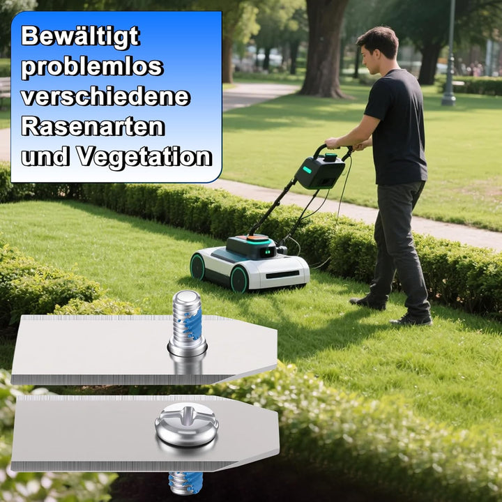 Enhon 30 Klingen Ersatzklingen, Kompatibel Mit Navimow I105e, Navimow I108e, Ersatzklingen Aus Edels