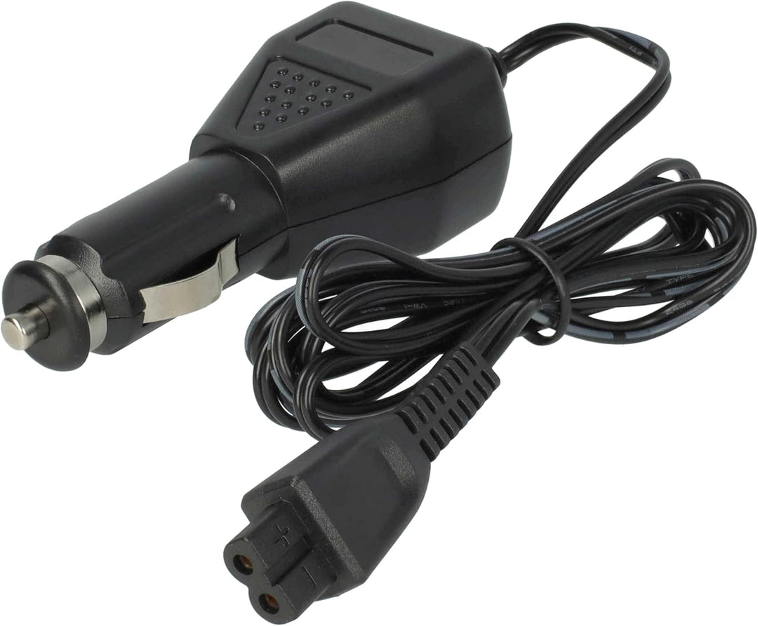 vhbw KFZ-Ladekabel kompatibel mit Kärcher EDI 4, OC 3 Eiskratzer, Druckreiniger - 12V Ladegerät Schw