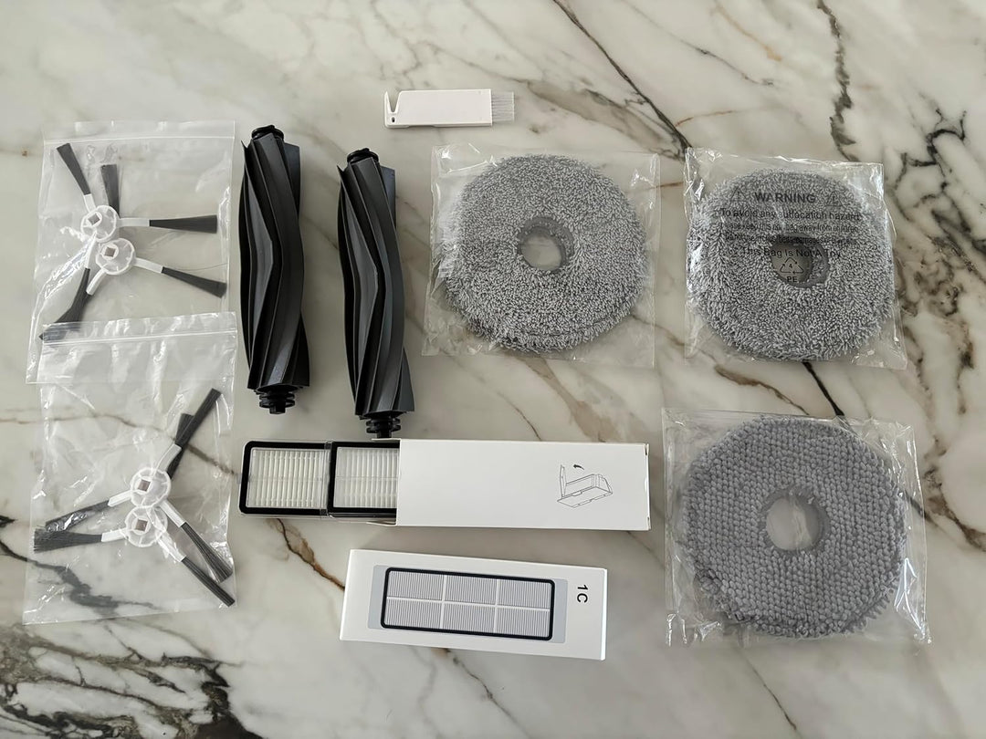 JoyBros Ersatz Zubehör für Dreame L10s Ultra, L10 Ultra, Dreamebot L10s Pro Wischpads/Wischtücher X4