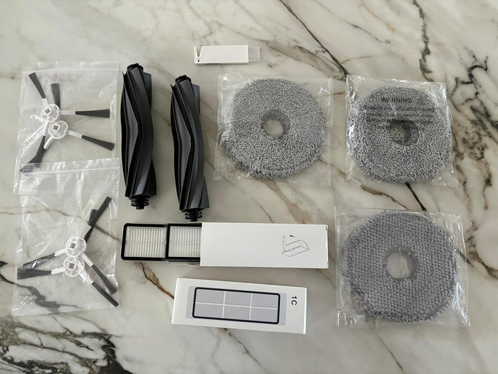 JoyBros Ersatz Zubehör für Dreame L10s Ultra, L10 Ultra, Dreamebot L10s Pro Wischpads/Wischtücher X4