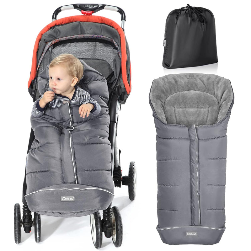 Orzbow Fusssack für Kinderwagen Buggy,Baby Fusssack Schlafsack,Babyfusssack für Babyschale,Winterfus