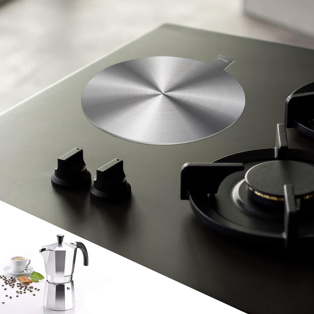 LEUOVE Induktion Adapter 24cm, Induction Plate für Kaffeekannen und Kochgeschirr auf Induktionskochf