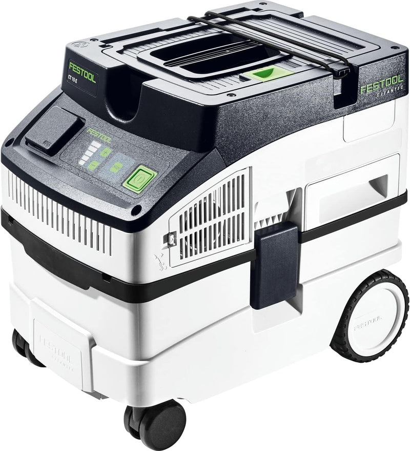 Festool Absaugmobil CT 15 E CLEANTEC (mit Hauptfilter, Saugschlauch, SELFCLEAN Filtersack, Fugendüse