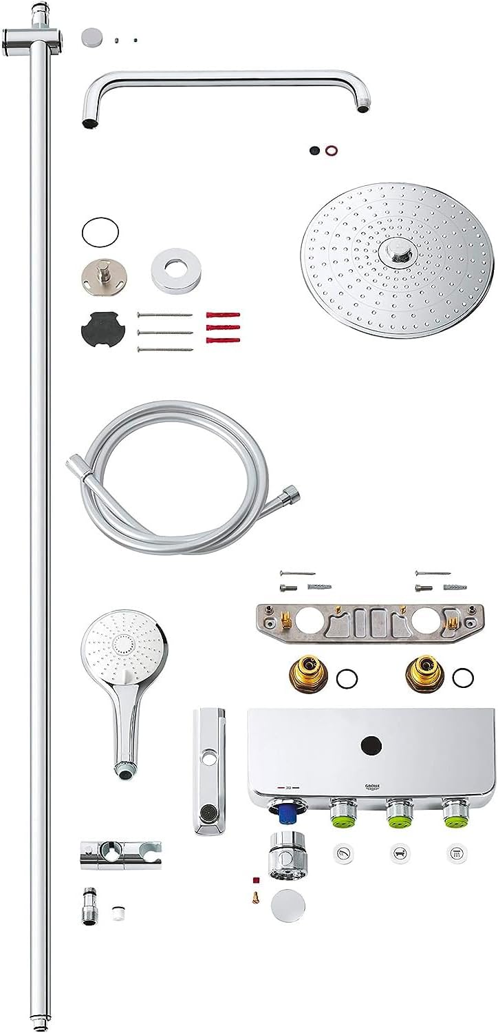GROHE Euphoria SmartControl System 260 Mono - Duschsystem mit Thermostat-Wannenbatterie (wasserspare
