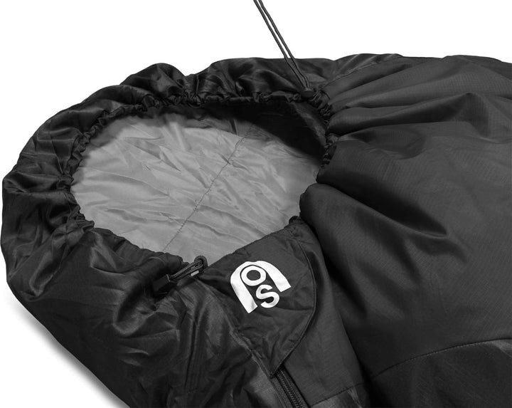 normani Ultralight Schlafsack Runty KOMPAKTE GRÖssE! 3D Mikrofaser Microtech Füllung, wasserdichter