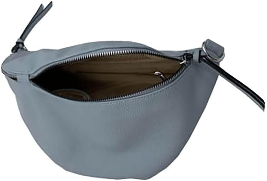stylx Crossbody Bag Damen Leder Breiter Gurt Handtasche Umhängetasche Moderne Taschen mit breitem Sc