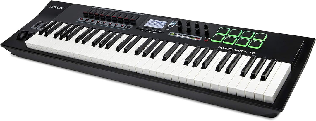 Nektar Panorama T6 USB MIDI Keyboard Controller with Nektar DAW Integration and Nektarine PlugIn Con