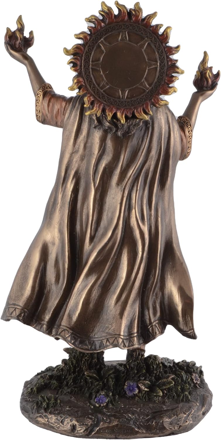 Belenus keltischer Gott der Sonne und des Feuers - bronziert by Veronese