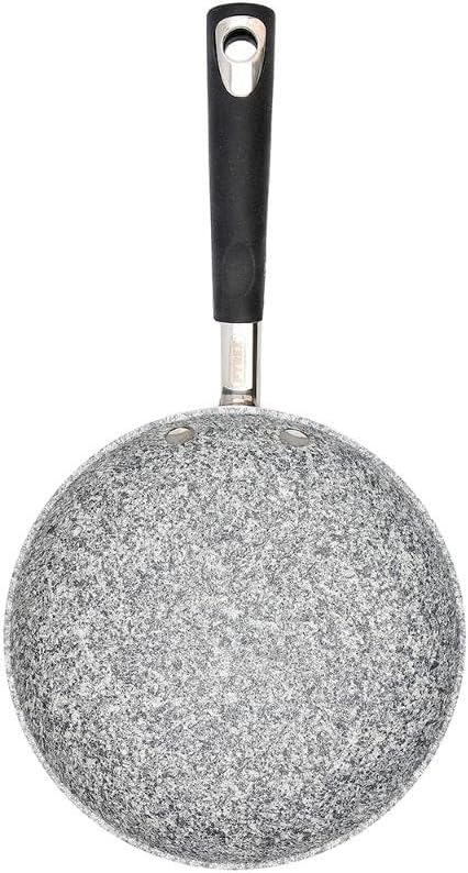 Pyrex Pfanne aus Aluminium, 20 cm, vollständige Induktion, dreilagige Antihaftbeschichtung, lange Ha