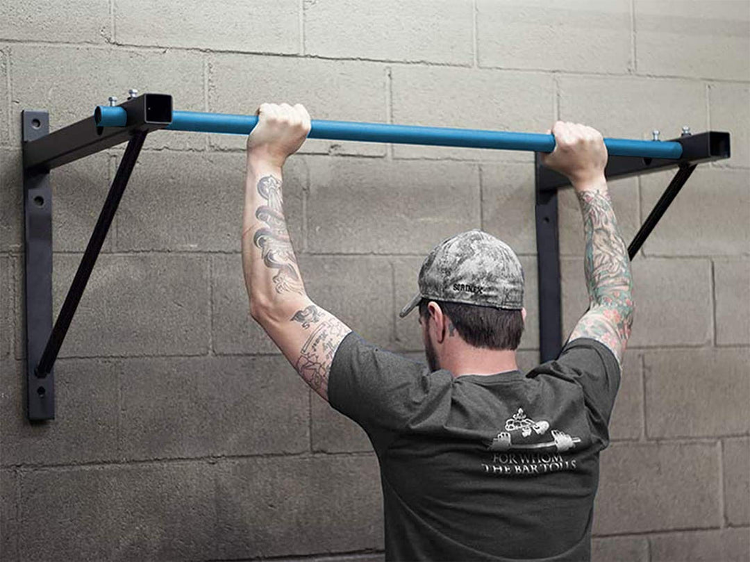 by KS Handel 24 Reckstange Wandmontage Pull up bar Klimmzugstange -für Innen u. Aussen, rostfrei