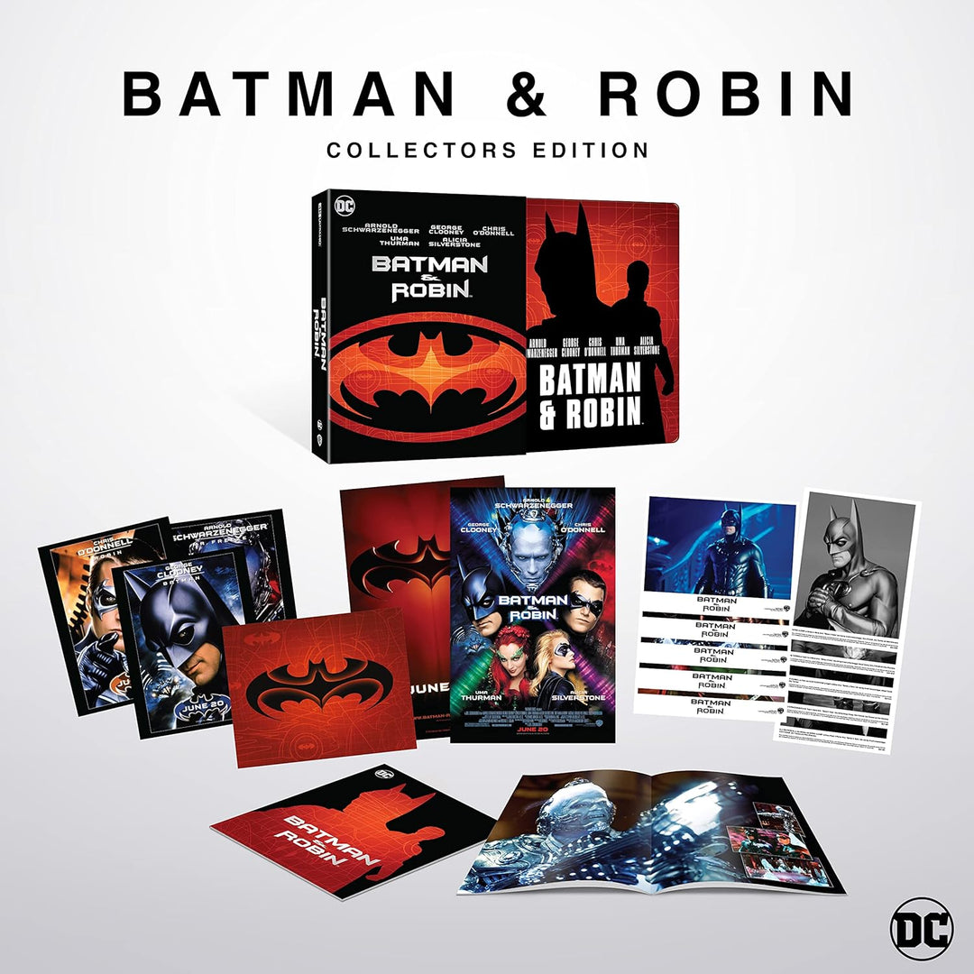 Batman & Robin (Ultimate Collector's Edition - Steelbook Boxset includes Poster, Lobby Cards, Photo
