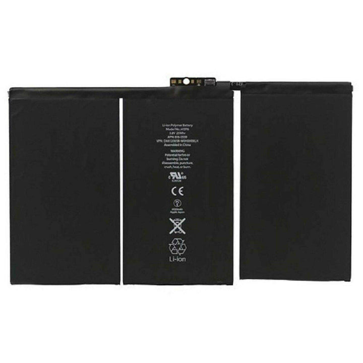 Hohe Kapazität 6500 mAh Akku kompatibel mit iPad 2 mit Demontage-Set im Lieferumfang enthalten