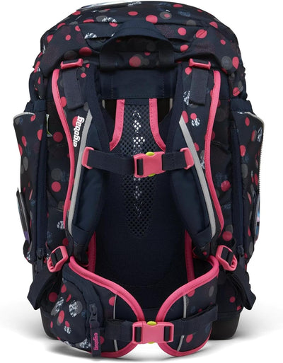 ergobag Pack Reflex Glow - Schulrucksack Set 6tlg. PhantBärsiewelt - Lila Einheitsgrösse