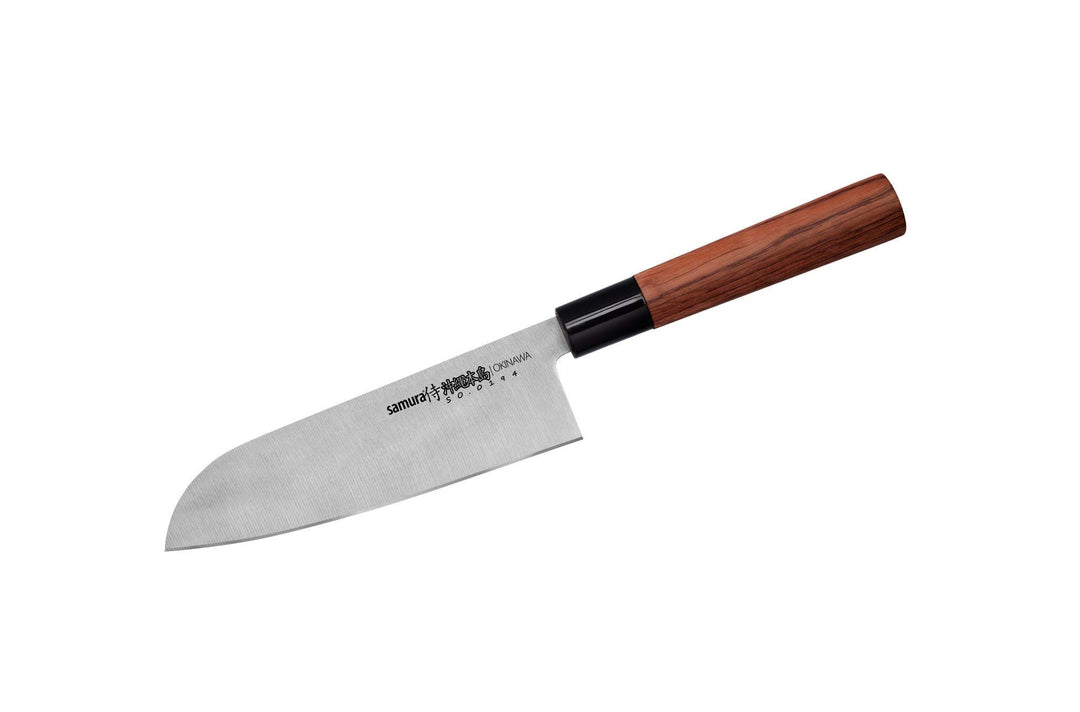 Samura Okinawa Professionelles Japanisches Küchen Santokumesser 175mm/6.9 "