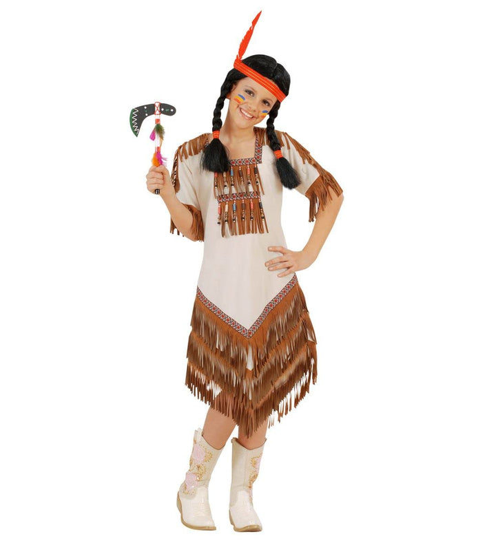 "INDIAN GIRL" (dress) - (140 cm / 8-10 Years), 140