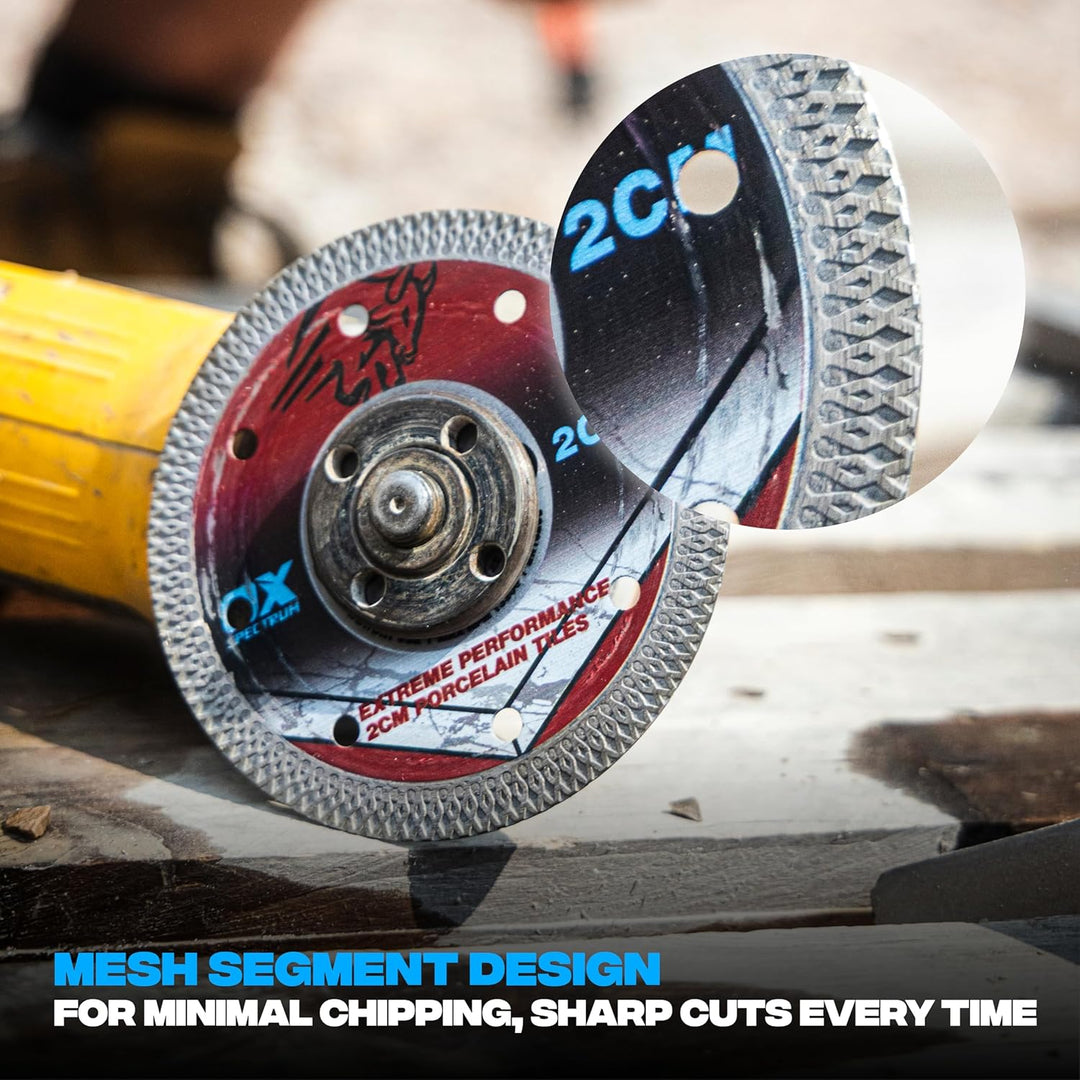 OX Pro Porzellan-Schneideklinge, 2 cm, 125/22,23 mm 125mm / 5 inch, 125mm / 5 inch