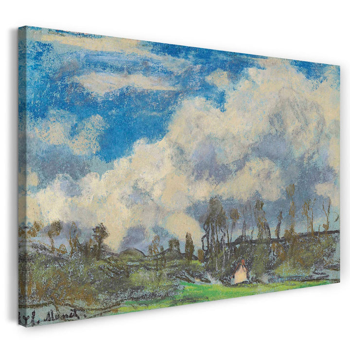 Printed Paintings Leinwand (80x60cm): Claude Monet - Wolken 80x60 cm, 80x60 cm