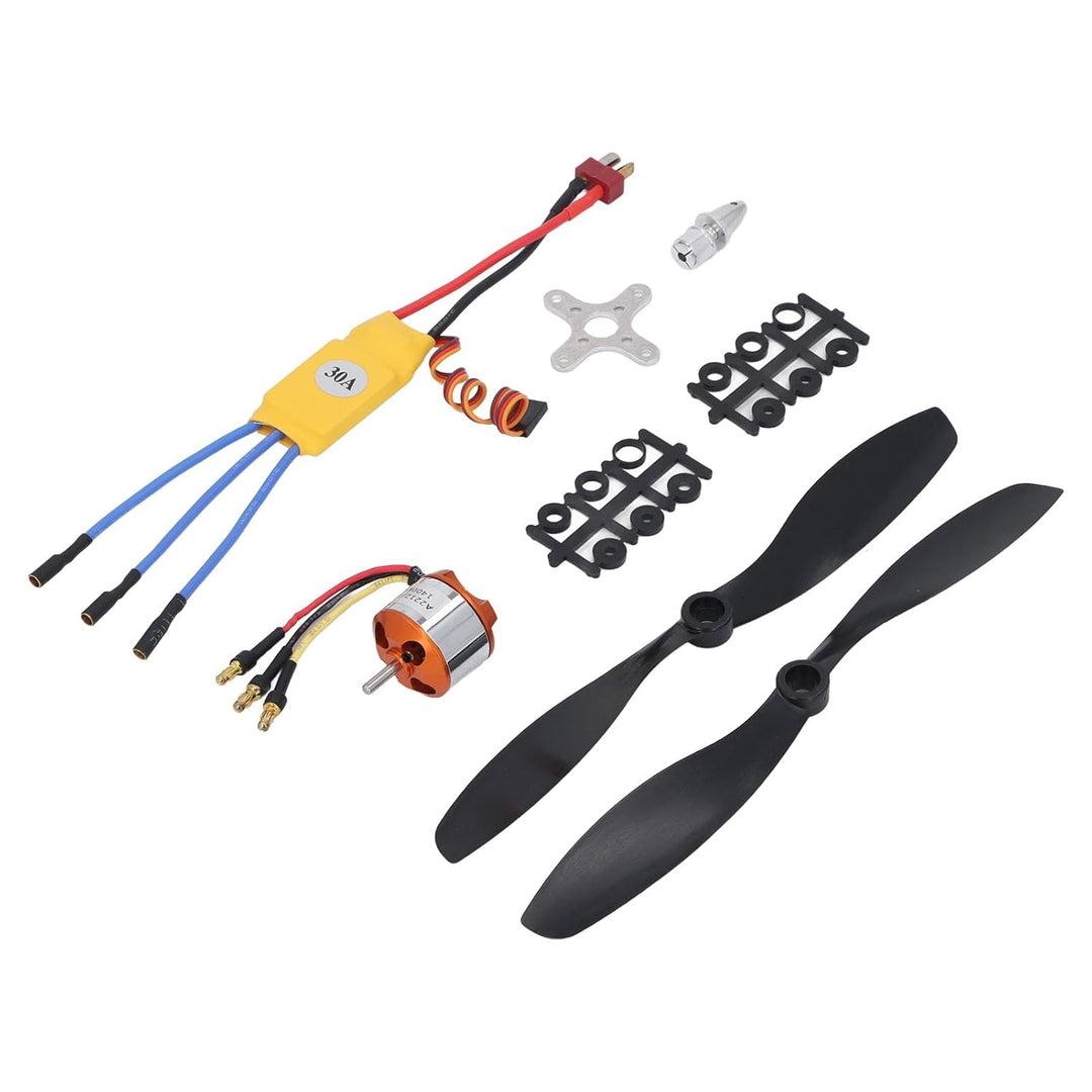 A2212 10T 1400 kV bürstenloser Motor 30A ESC Kit RC Quadcopter Drohne Effizientes Leichtgewicht für