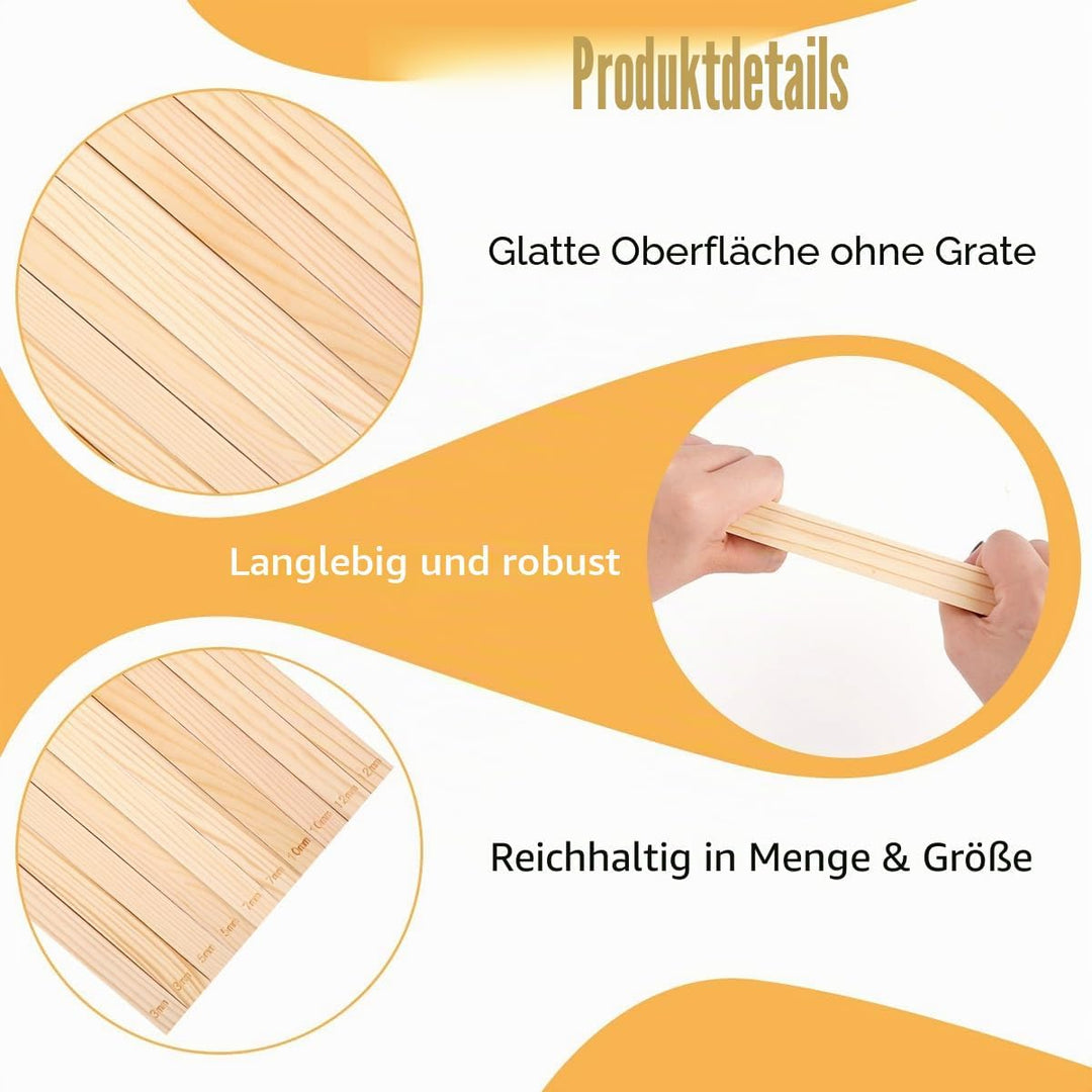 10 Stück Holzplatten Töpferwerkzeug, Töpferzubehör, 5 Grössen Töpferwerkzeuge 3/5/7/10/12mm Dicke Te