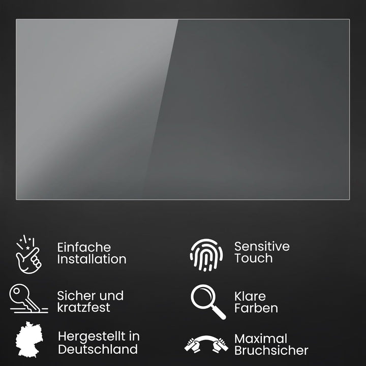 Bruni Schutzfolie kompatibel mit XP-PEN Artist 12 Folie, glasklare Displayschutzfolie (2X)