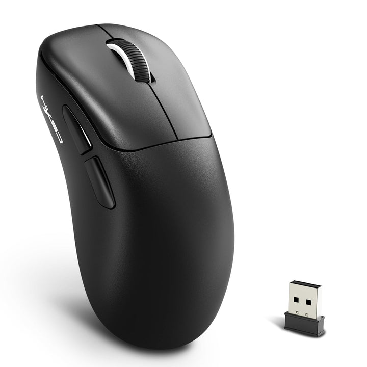LexonElec HXSJ T700 Ultra-Light Wireless Gaming Mouse, Ergonomischer Formfaktor für Rechtshänder, BT