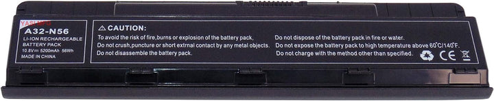 YASI MFG® 10.8V 5200mAh Laptop Akku A32-N56 für ASUS N46 N56 N56V N56VB N56VJ N56VM N56VZ N56D N56DP