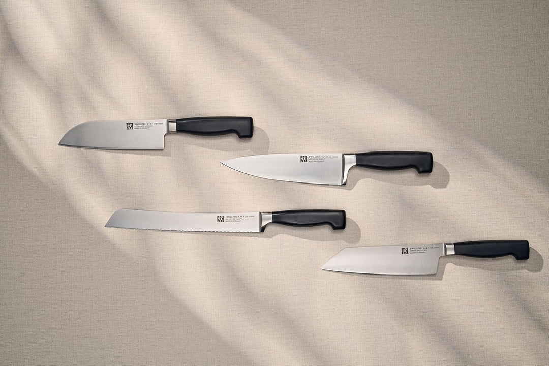 Zwilling Kochmesser 40 Jahre Vier Sterne Special Edition 18 cm Silber Rostfreier Spezialstahl, Zwill