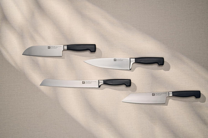 Zwilling Kochmesser 40 Jahre Vier Sterne Special Edition 18 cm Silber Rostfreier Spezialstahl, Zwill