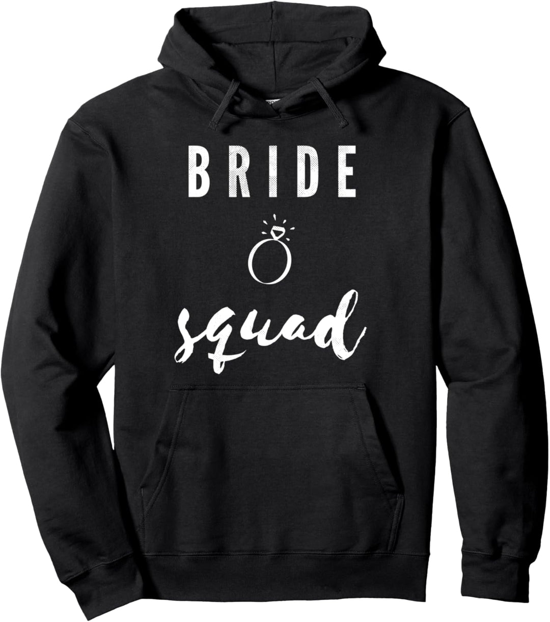 Bride Squad Team Braut Bachelorette Brautparty Pullover Hoodie